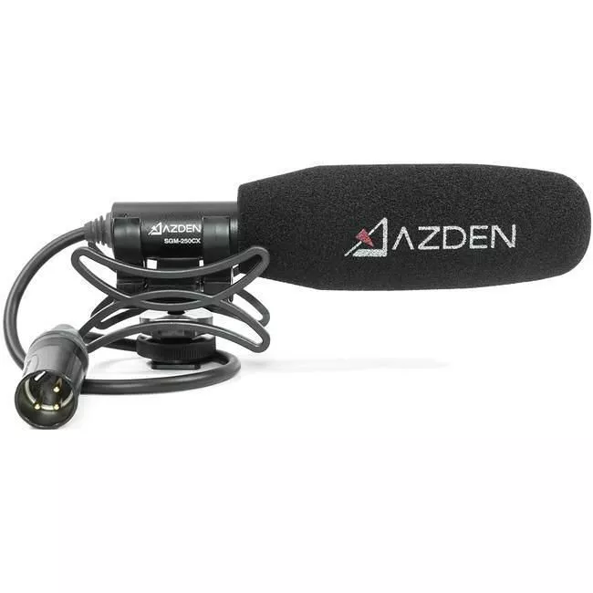 Azden SGM-250CX Professional Compact Cine Mic with XLR Pigtail Output