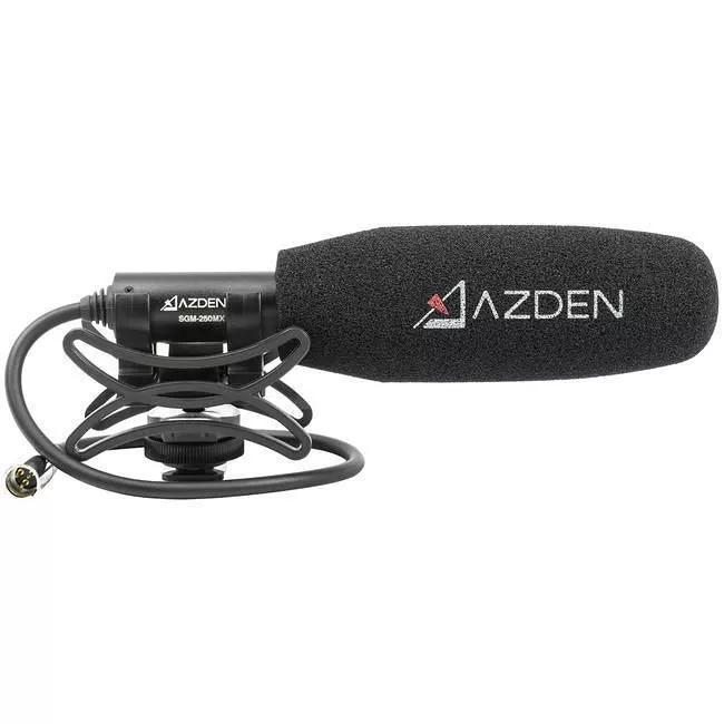 Azden SGM-250MX Professional Compact Cine Mic with XLR Pigtail Output