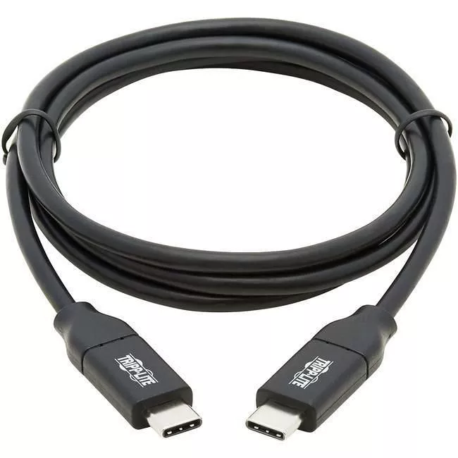 Tripp Lite U040-C1M-C-5A USB Type C to USB C Cable USB 2.0 5A Rating USB-IF Cert M/M 1M