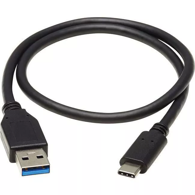 Tripp Lite U428-20N-G2 Eaton Tripp Lite Series USB-C to USB-A Cable (M/M), USB 3.2 Gen 2 (10 Gbps), Thunderbolt 3 Compatible, 20-in. (50.8 cm)