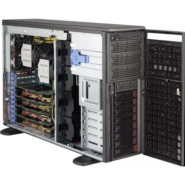 Supermicro SYS-7046GT-TRF-FC405 4U Tower Barebone  - Intel 5520 Chipset - 2x Socket B LGA-1366