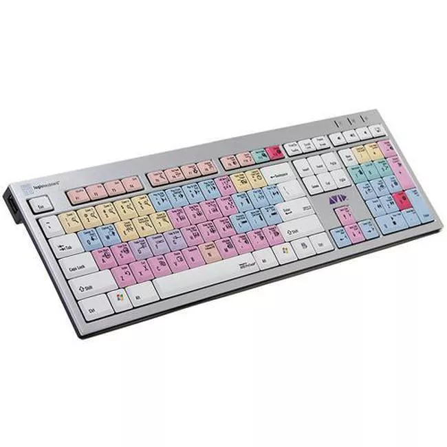 Logickeyboard LKBU-PT-AJPU-US Avid Pro Tools PC Slim Line US Keyboard