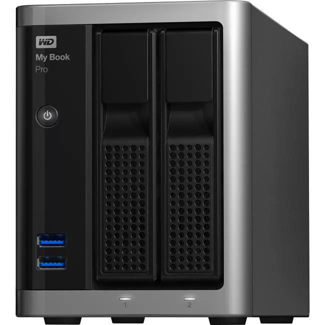 WD WDBDTB0100JSL-NESN My Book&Reg Pro 10TB Dual-Drive Mac OS X RAID Storage