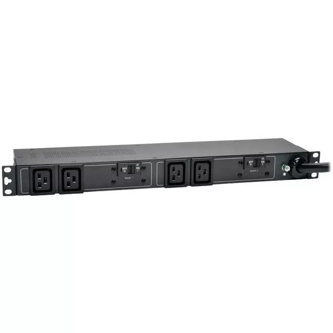 Tripp Lite PDUH30HV19 PDU - 208V/240V 5/5.8kW 30A - 4x C19 Outlet - 1U Rack Mount