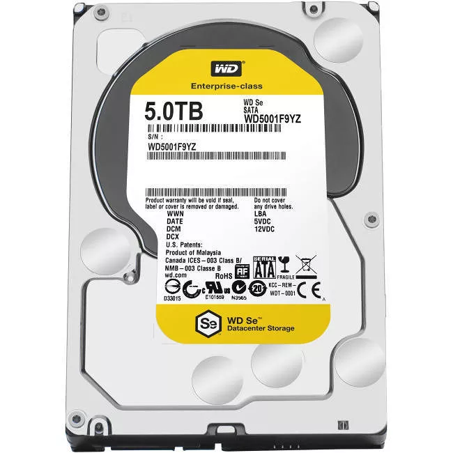 WD WD5001F9YZ Se 5 TB Hard Drive - 3.5" Internal - SATA (SATA/600)