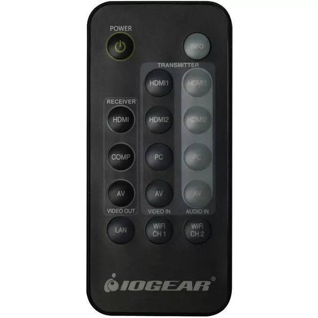 IOGEAR GWRC8100 IR Remote Control for wireless HD kit