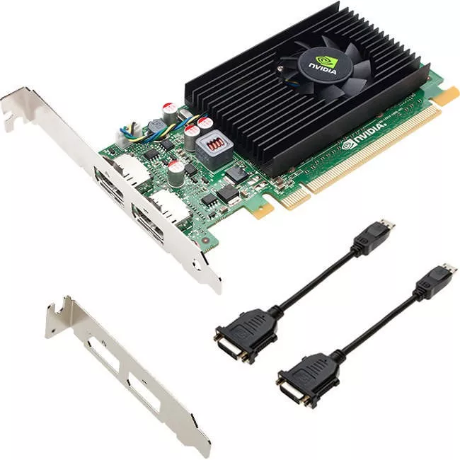 PNY VCNVS310DVI-1GB-PB NVIDIA Quadro NVS 310 1 GB DDR3 Graphic Card - PCIe 2.0 - LP