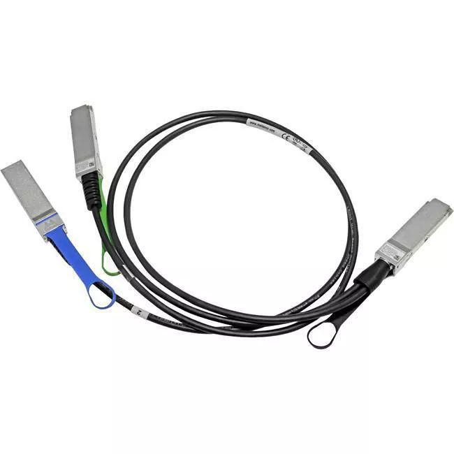 Mellanox MCP7H50-H002R26 LinkX Network Cable - Passive - 1x QSFP56 to 2x QSFP56 - Copper