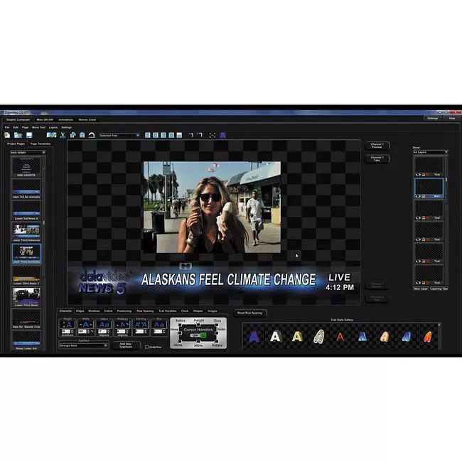 Datavideo CG-300 HD/SD Character Generator