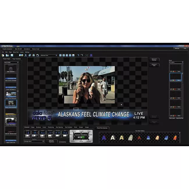 Datavideo CG-350 HD/SD Character Generator