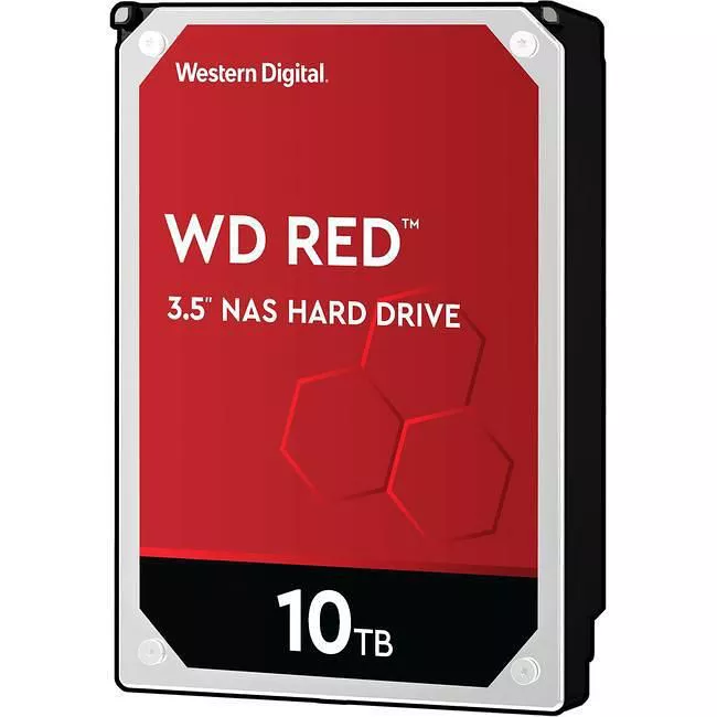WD WD101EFAX Red Plus Hard Drive - 10 TB - 256 MB - 3.5 - SATA - 7200