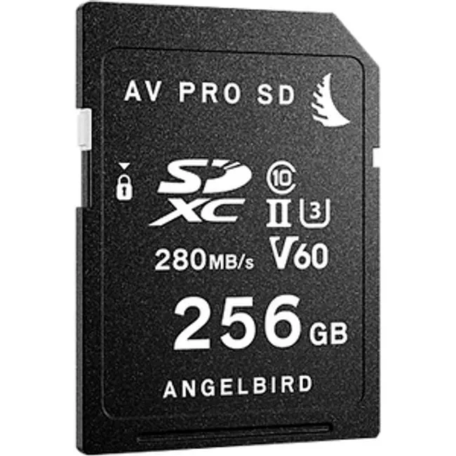 Angelbird AVP256SDMK2V60X2 AVpro - SD Card - 256GB - V60 - (2 Pack)