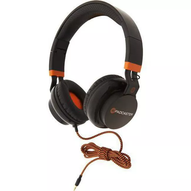 Padcaster PCHEADPHONES Headphones - 40mm speakers - 20-20,000Hz Frequency