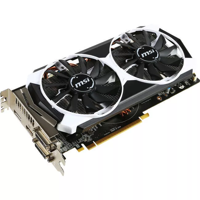 MSI R9 380 2GD5T OC RADEON R9 380 2GB GDDR5 150W TWIN FAN
