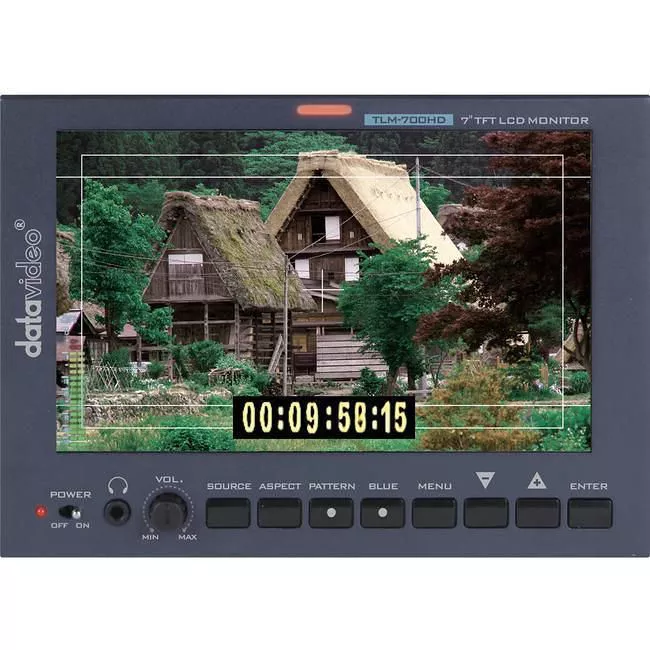 Datavideo TLM-700HD-S1 TLM-700HD with Sony Battery Mount