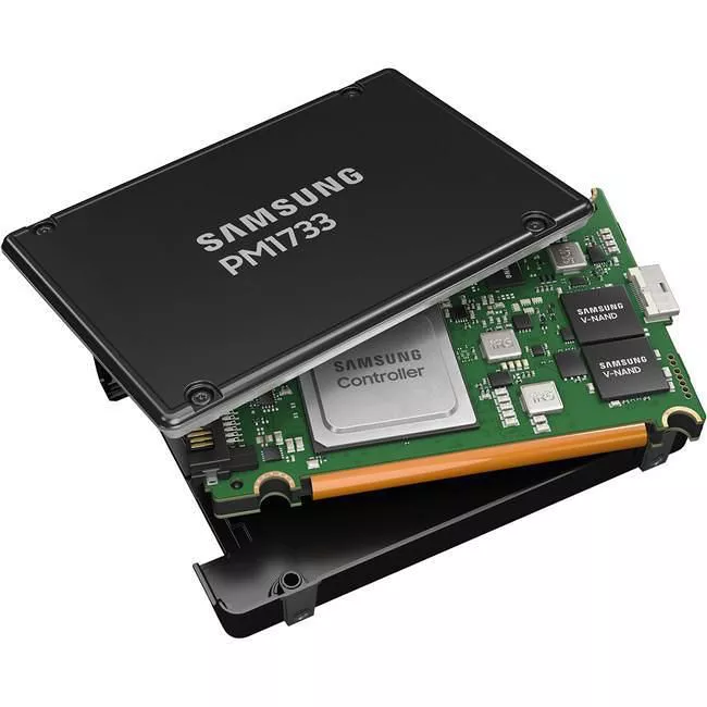 Samsung MZWLJ7T6HALA-00007 PM1733 SSD - 7.68 TB - Internal - 2.5 - U.2 (SFF-8639) NVMe - 1 DWPD