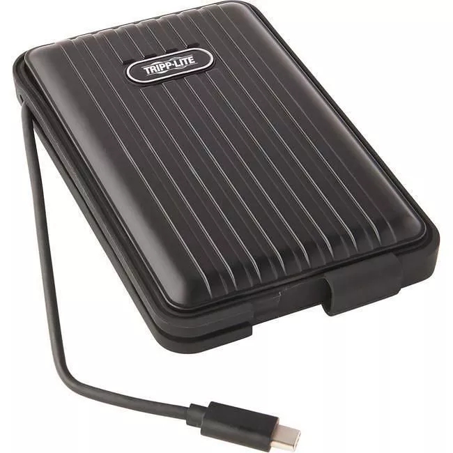 Tripp Lite U457-025-G2-WPB Drive Enclosure - USB 3.1 Type C, Thunderbolt 3 Host Interface