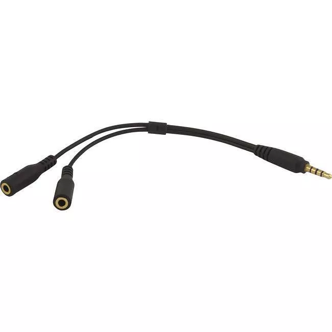 Padcaster PCYSPLITTER Y-Splitter Dual Microphone / Headphone Splitter