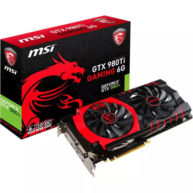 MSI GTX 980TI GAMING 6G GEFORCE GTX 980 TI 6GB GDDR5