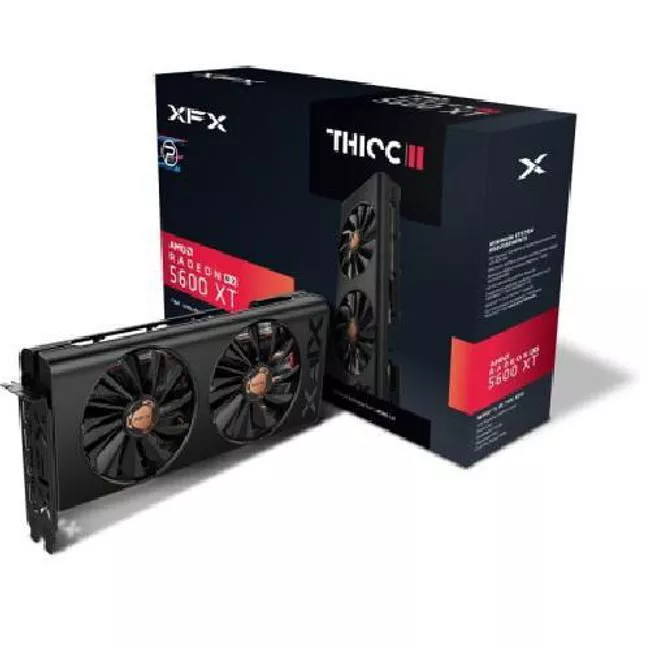 XFX RX-56XT6DFD6 Radeon RX 5600 XT THICC II PRO 6 GB GDDR6 Graphics Card