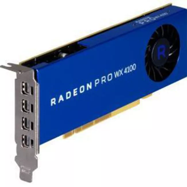 HP 3ZH90AV AMD Radeon Pro WX 4100 Graphic Card - 4 GB