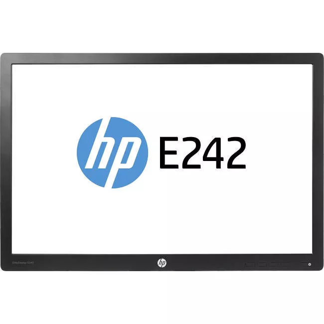 HP N0Q25A8#ABA Business E242 WUXGA LCD Monitor - 16:10 - Black