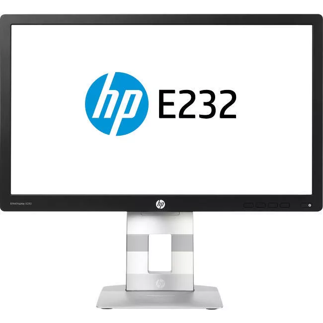 HP M1N98A8#ABA Business E232 23" Class Full HD LCD Monitor - 16:9 - Alloy Metallic, Black, Gray