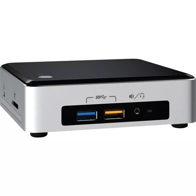 Intel BOXNUC6I5SYK NUC NUC6i5SYK Desktop Computer - Core i5-6260U - Black, Silver