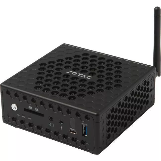 ZOTAC ZBOX-CI325NANO-U-W2D ZBOX nano CI325 Mini PC - Celeron N3160 - 4 GB DDR3L - 64 GB SSD