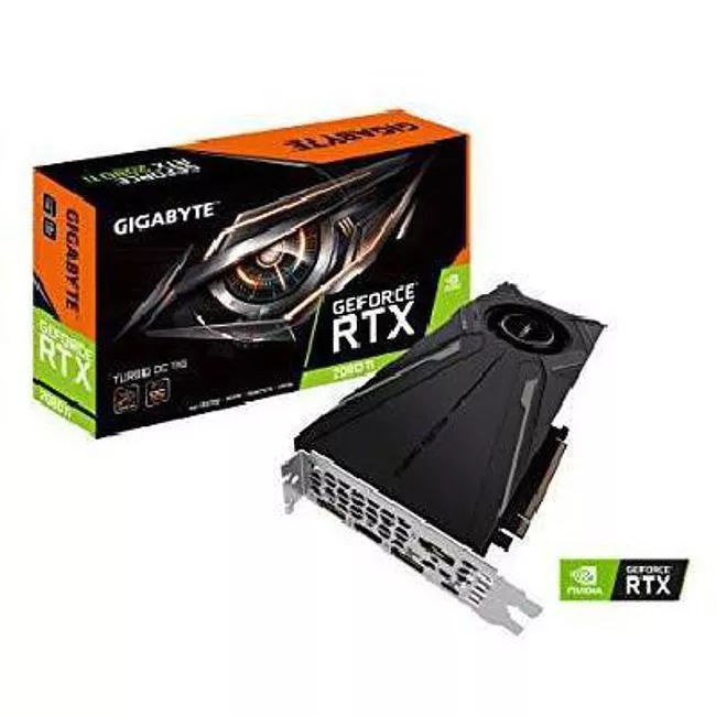 GIGABYTE GV-N208TTURBO OC-11GC REV2.0 GeForce RTX 2080 Ti Turbo OC 11GB GDDR6 Rev 2.0 Graphics Card