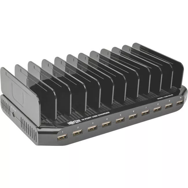 Tripp Lite U280-010-ST USB Charging Station - 10-Port - 12V 8A - 96 W - USB-A
