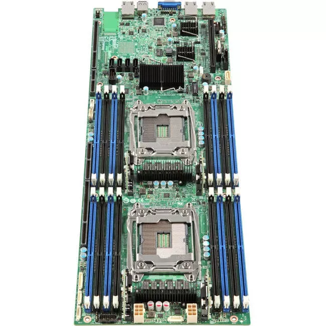 Intel BBS2600TPFR Server Motherboard - 2x Socket LGA 2011-v3 - Intel C612 - 16x DDR4 - RAID - 1x PCIe x16 - Proprietary Form Factor