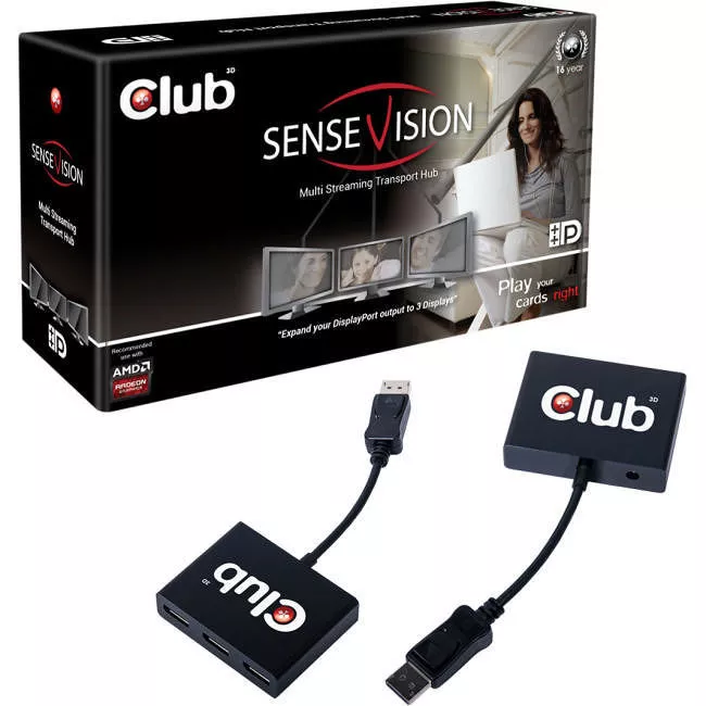 Club 3D CSV-5300 Multi Stream Transport (MST) Hub