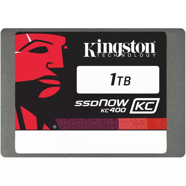 Kingston SKC400S3B7A/1T SSDNow KC400 1 TB Solid State Drive - SATA/600 - 2.5" Drive - Internal