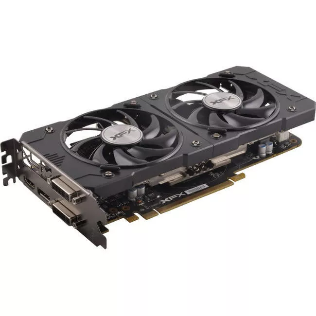 XFX R7-370P-4DF5 Radeon R7 370 Graphic Card - 995 MHz Core - 4 GB GDDR5 - PCI-E 3.0 - Dual Slot