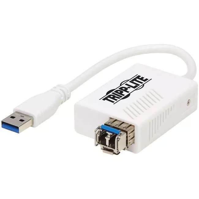 Tripp Lite U336-SMF-1G-LC USB 3.0 Single mode Fiber Optic Tranceiver Ethernet Adapter