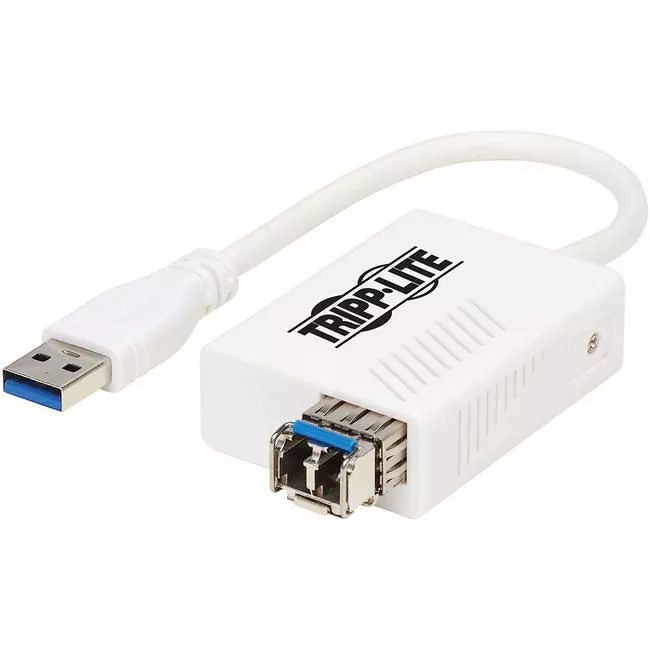Tripp Lite U336-MMF-1G-LC USB 3.0 Multi Mode Fiber Optic Transceiver Ethernet Adapter