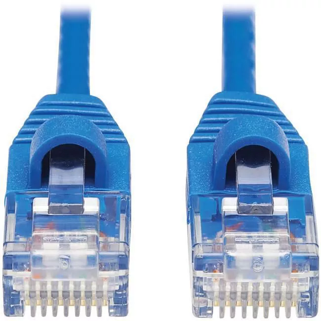 Tripp Lite N261-S20-BL Eaton Tripp Lite Series Cat6a 10G Snagless Molded Slim UTP Ethernet Cable (RJ45 M/M), Blue, 20 ft. (6.09 m)