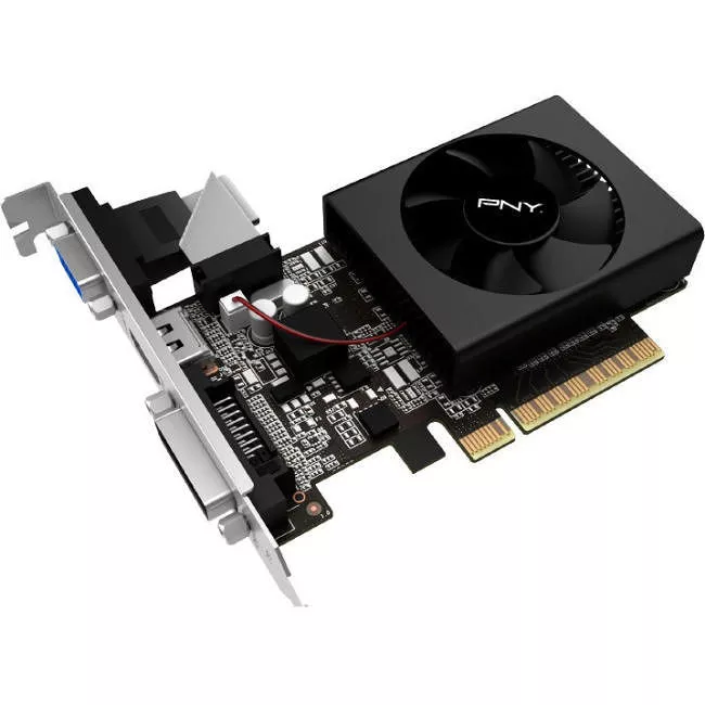 PNY VCGGT7102XPB GeForce GT 710 Graphic Card - 2 GB DDR3 - PCI-E 2.0 - LP