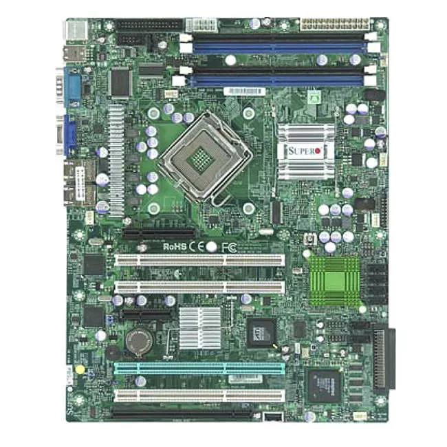 Supermicro MBD-X7SBE-O Server Motherboard - 1x Socket T LGA-775 - Intel 3210 - 4x DDR2 - RAID - ATX