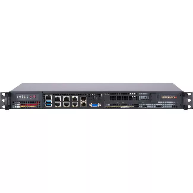 Supermicro SYS-5019D-FN8TP SuperServer 1U Rackmount Barebone - Intel Chipset - Intel Xeon D-2146NT