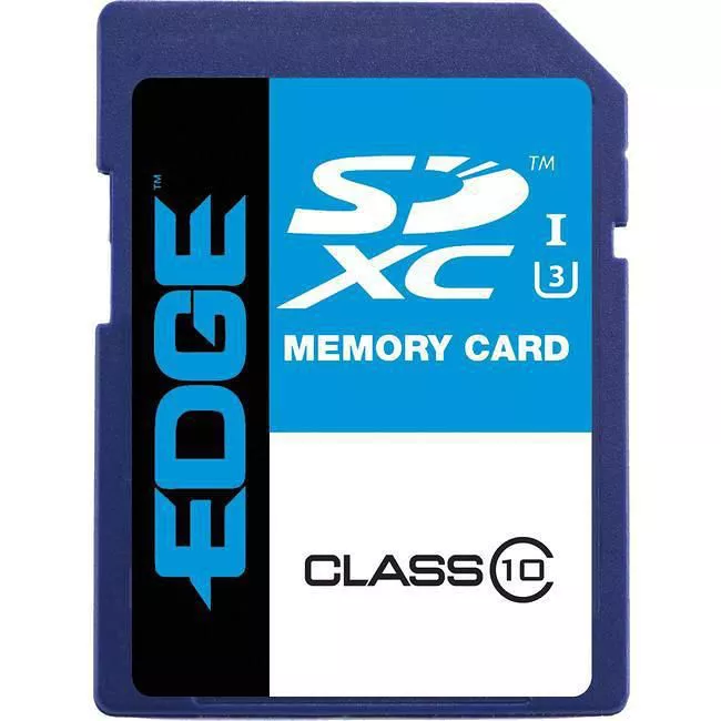 EDGE PE248727 64 GB SDXC Class 10 (UHS-I U3) Memory Card