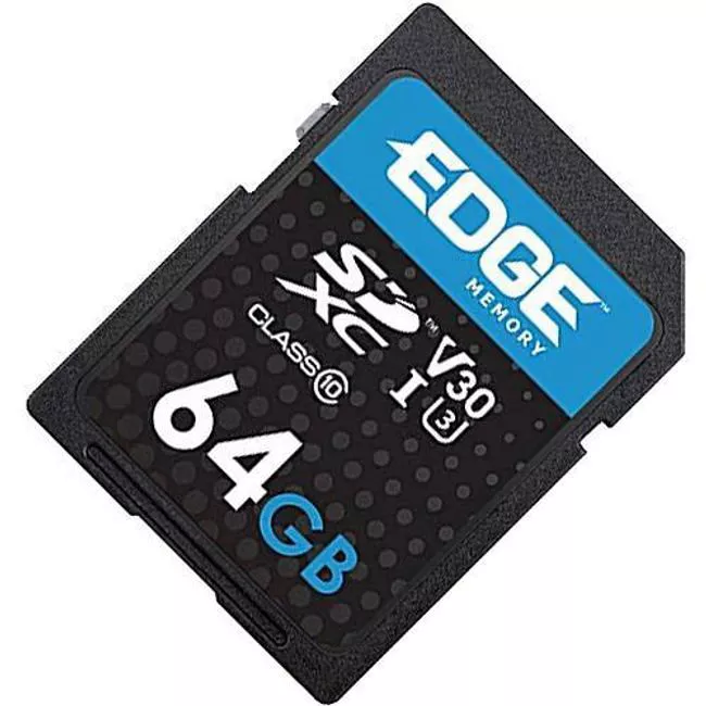 EDGE PE256791 64 GB SDXC VSC (V30 U3) Memory Card