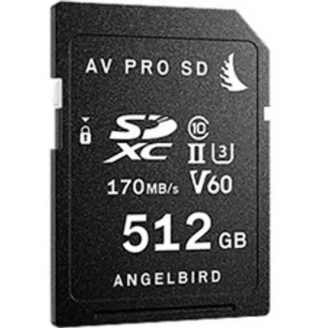 Angelbird AVP512SDV60 AVpro SD - 512GB - V60 - SD Card