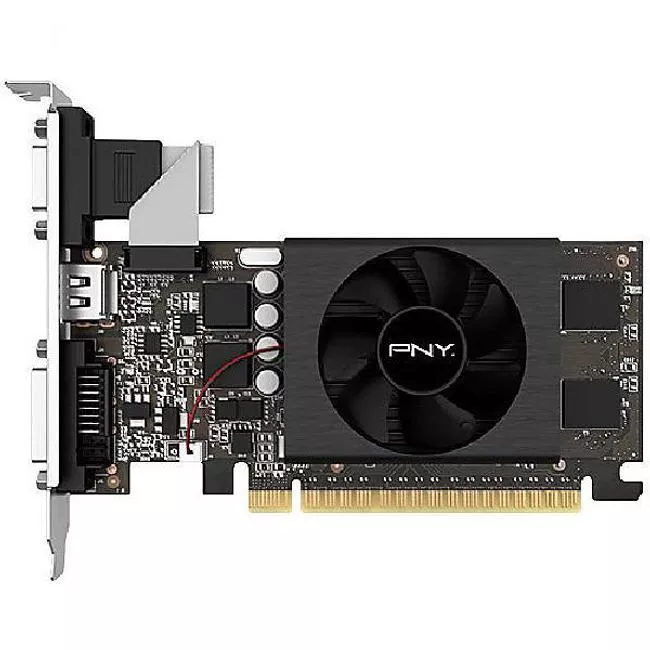PNY VCG7102D5SFPPB NVIDIA GeForce GT 710 2GB Single Fan Graphics Card