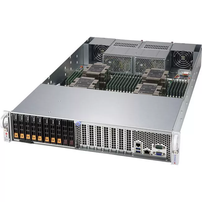 Supermicro SYS-2049P-TN8R SuperServer 2U Rackmount Barebone - C621 Chipset - LGA-3647