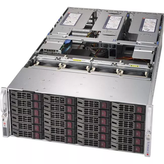 Supermicro SYS-8049U-E1CR4T 4U Rack-Mount Barebone - Intel C621 Chipset - Socket P LGA-3647 - 4 X CPU