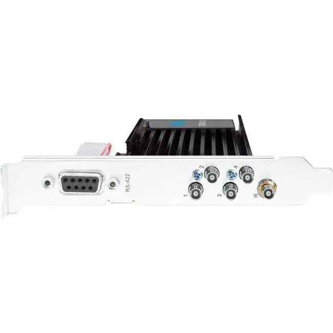 AJA CRV44-12G-R0-12 12G-SDI PCIe, x4 Ch I/O, Short Bracket, Passive Cooling, no cables, HDBNC