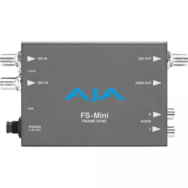 AJA FS-MINI-R0 3G-SDI Utility Frame Sync, SDI and HDMI simultaneous outputs