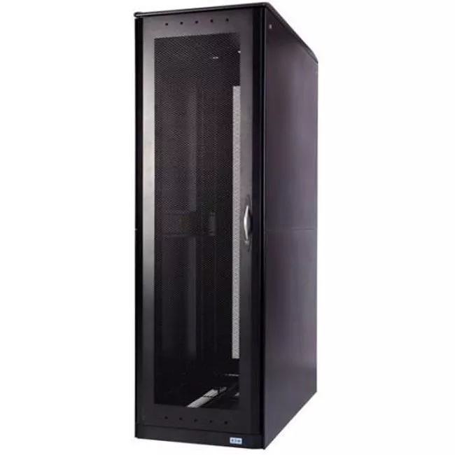 Eaton ETN-ENC422442S Paramount 42U Server Rack Enclosure - 42 in. Depth, Doors Included, No Side Panels, TAA